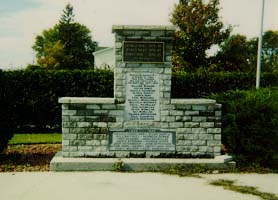 Finch Township War Monument