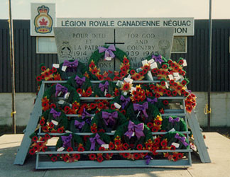 Neguac Legion War Memorial