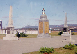 World War I, World War II, Caribou Memorial