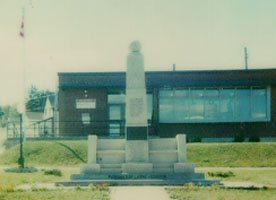Plaster Rock Cenotaph