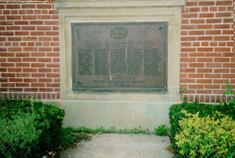 Stellarton War Memorial Plaque