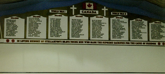 Stellarton Memorial Rink