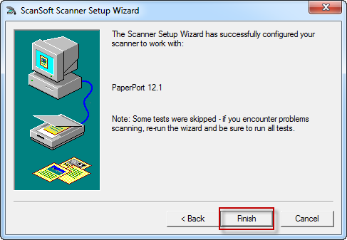 Scanner Setup Wizard