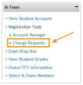 Change Requests