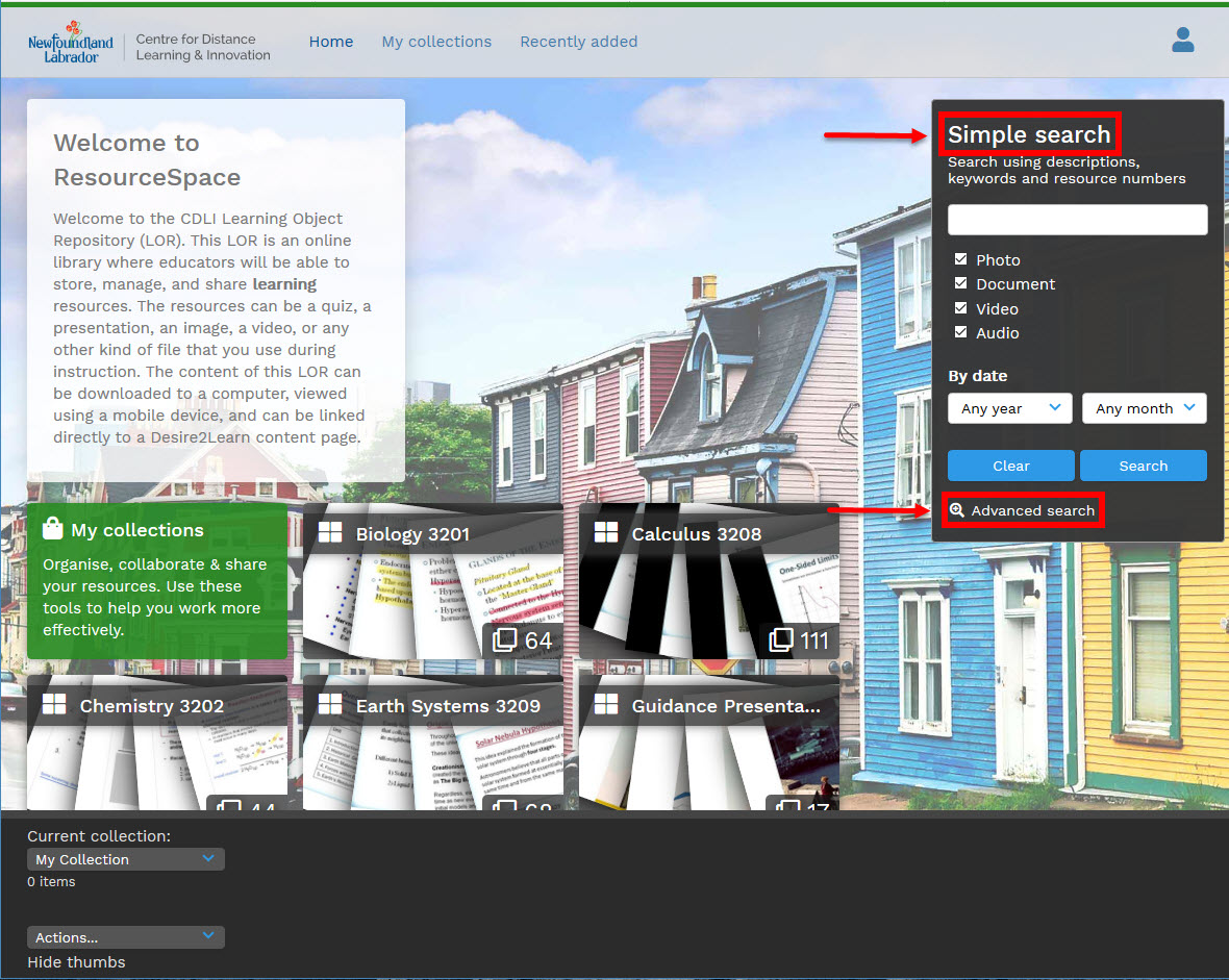 ResourceSpace Homepage
