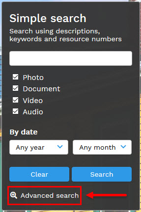 advanced search